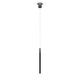 LED Pendant Light Fixture, Dimmable, 3000K (Warm White), Matte Black (P794311)