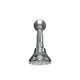 Shower Head Single Setting, Soft Self-Cleaning Nozzles, ABS Shower Arm