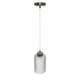 8W Cylinder Shape LED Pendant Light, Brushed Nickel Finish, 4000K (Cool White), 500 Lumens, ETL Listed