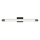 Cylinder Shape Integrated LED Bath Bar Light, 18.5 Inch/27.5 Inch, 4000K (Cool White), Dimmable, ETL Listed, Bathroom Vanity Lighting