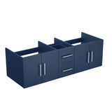 Geneva 60" Navy Blue Vanity Cabinet Only