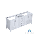Jacques 72" White Vanity Cabinet Only