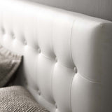 Modern Emily Tufted Performance Headboard - Farmhouse Style Bed Headboard - BUILDMYPLACE
