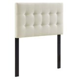 Modern Emily Tufted Performance Headboard - Farmhouse Style Bed Headboard - BUILDMYPLACE