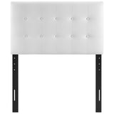 Modern Emily Tufted Performance Headboard - Farmhouse Style Bed Headboard - BUILDMYPLACE