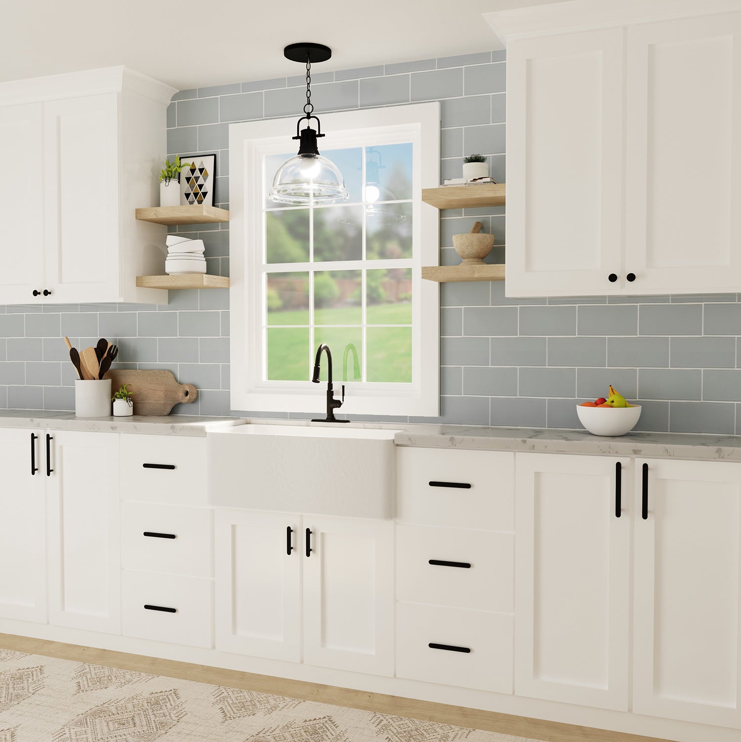 Kitchen Cabinet Handles 3 Inch Center to Center - Hickory Hardware