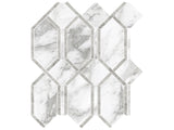 Modella La Marca Arabescato Polished Glazed Porcelain Mosaic