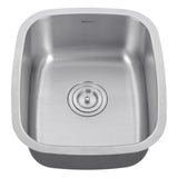 Undermount 16 Gauge Stainless Steel Bar Prep Sink