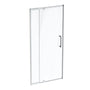 Ivanees 36 In. W X 76 In. H Framed Pivot Glass Shower Door With Soft- Closing Clear Tempered Glass
