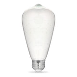 ST19 Infinity 3D Fireworks Effect LED Bulb, 2 Watts, E26, Prismatic White, Non-dimmable