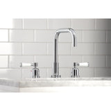 Paris Widespread Bathroom Faucet with Brass Pop-Up