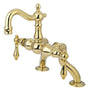 Vintage Clawfoot Tub Faucet In 9.31" Spout Reach