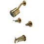 NuvoFusion Two Handle Tub And Shower Faucet