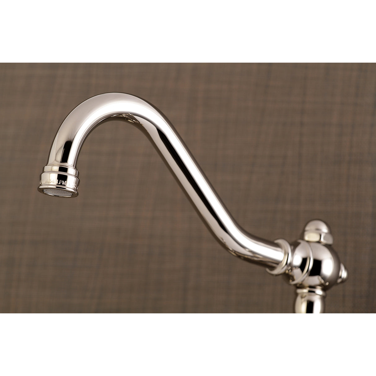 Vintage 6 Inch Adjustable Center Wall Mount Kitchen Faucet