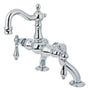 Vintage Clawfoot Tub Faucet In 9.31" Spout Reach