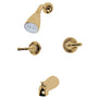Water Saving Magellan Two Handle Tub & Shower Faucet With Water Savings Showerhead