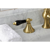 Widespread Traditional Bathroom Faucet with Brass Pop-Up