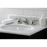 Tudor Traditional 8 inch Widespread Bathroom Faucet