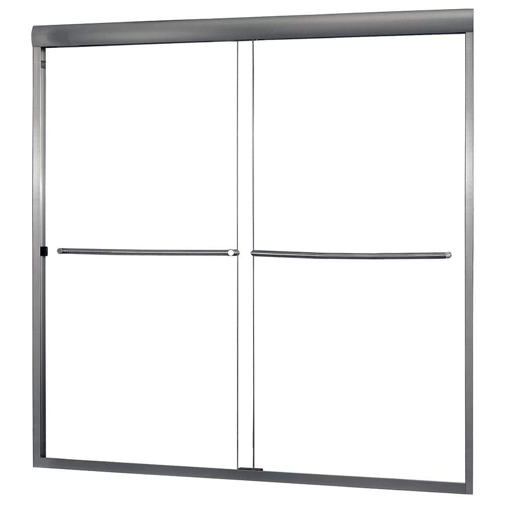 Sliding Framed Tempered Glass Tub Door - Cove Design for Modern Bathrooms