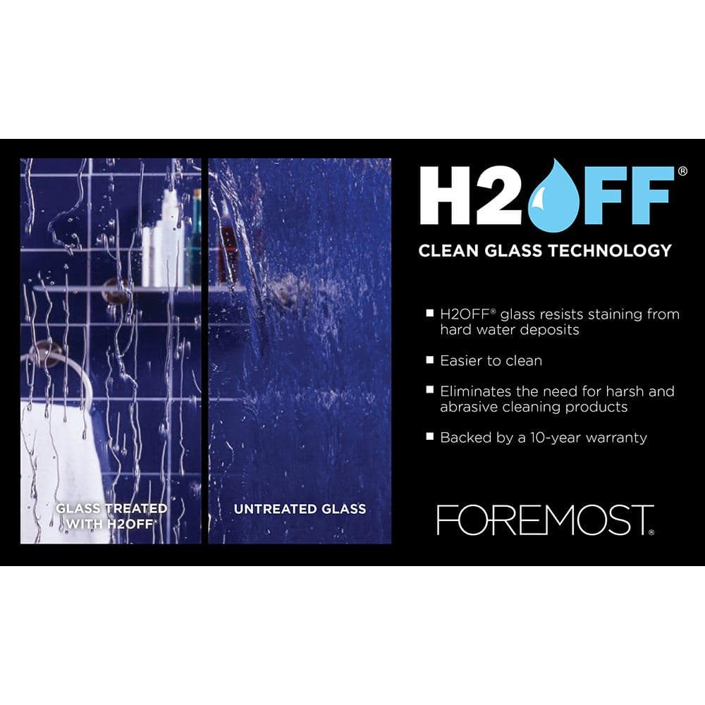 Sliding Framed Tempered Glass Tub Door - Cove Design for Modern Bathrooms