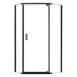 Neo Angle Frameless Corner Shower Enclosure with Clear Tempered Glass