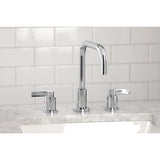 NuvoFusion Widespread Bathroom Faucet With Brass Pop Up