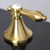 Heirloom 8 In. Two-handle 3-Hole Deck Mount Widespread Bathroom Sink Faucet