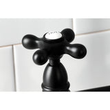 Heritage 8" Center Kitchen Bridge Faucet, 8.9" In Spout Reach