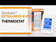 Ditra-Heat-E-RT Touch Program Thermostat White