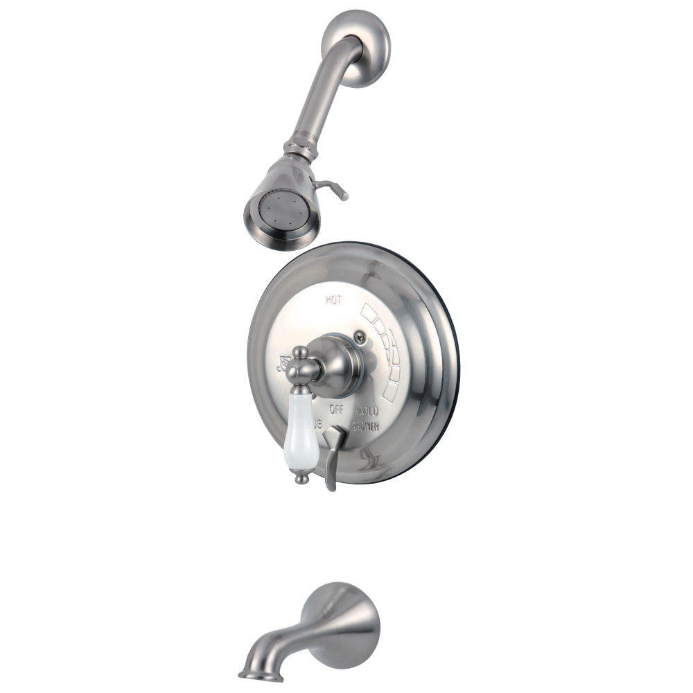 Restoration Tub & Shower Faucet With Adjustable 2.1" Showerhead