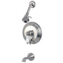 Restoration Tub & Shower Faucet With Adjustable 2.1" Showerhead