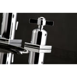 Millennium 8 inch Widespread Modern Bathroom Faucet