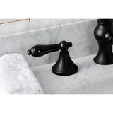 Widespread Traditional Bathroom Faucet with Brass Pop-Up