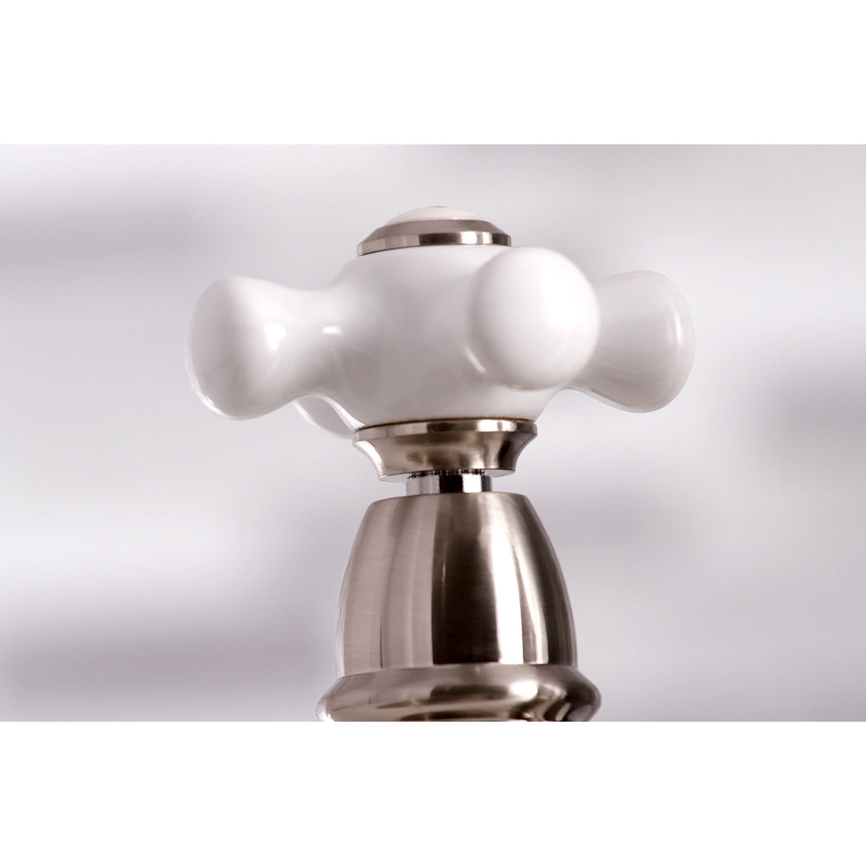 Restoration 8" Bridge Kitchen Faucet With Sprayer, 1.8 GPM Flow Rate