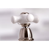 Restoration 8" Bridge Kitchen Faucet With Sprayer, 1.8 GPM Flow Rate