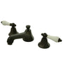 Metropolitan 8 In. Two-handle 3-Hole Deck Mount Widespread Bathroom Sink Faucet