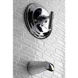 Polished Chrome Tub Trim Only Without Shower