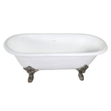 Clawfoot Tub with 7-Inch Faucet Drillings