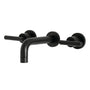 Manhattan 2-Handle 8 inch Wall Mount Bathroom Faucet