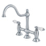 Restoration Traditional Bridge Kitchen Faucet