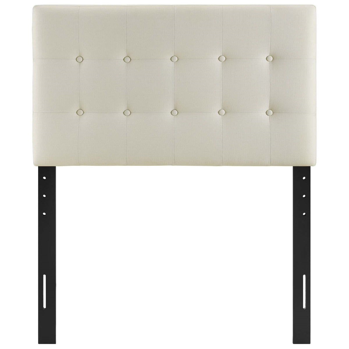 Modern Emily Tufted Performance Headboard - Farmhouse Style Bed Headboard - BUILDMYPLACE