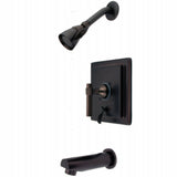 Milano Single Lever Handle Pressure Balanced Tub & Shower Faucet with Trim