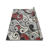 Sofia-479 Area Rugs Rectangle Scarlett Red 5-X-7