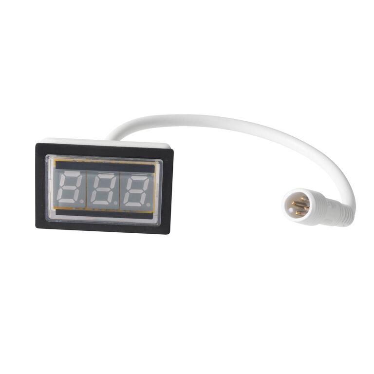 LED TruTemp Pressure Balance Valve W/ Rough-In Valve Trim Kit - 1/2" NPT - Round - Bathroom Plumbing Fixture