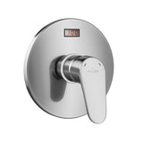 LED TruTemp Pressure Balance Valve W/ Rough-In Valve Trim Kit - 1/2" NPT - Round - Bathroom Plumbing Fixture