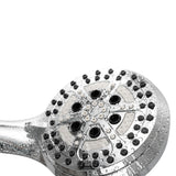High Pressure Dual Shower Head System - Water Saving Shower Head With 6 Shower Spray Functions