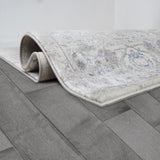 Talia-774 Area Rugs Lavender Leaf 8-X-11