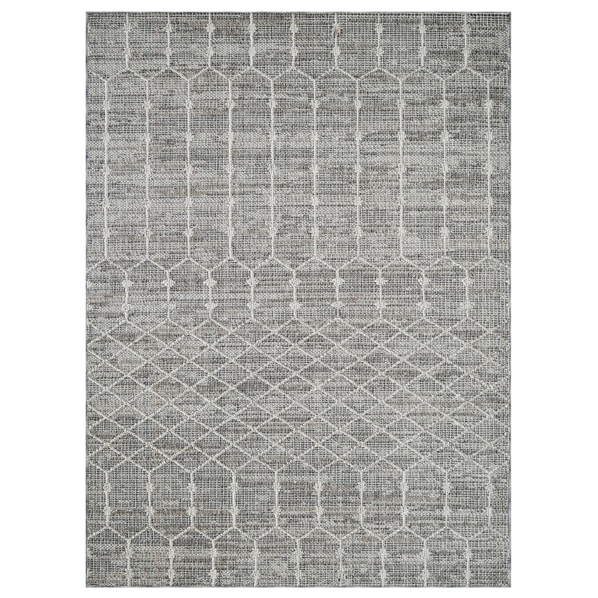 Linq-825 Area Rugs Runner Ivory 8-X-11