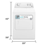 Kenmore Electric Dryer With Wrinkl Guard - White