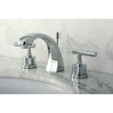 Manhattan 8 inch Modern Widespread Bathroom Faucet